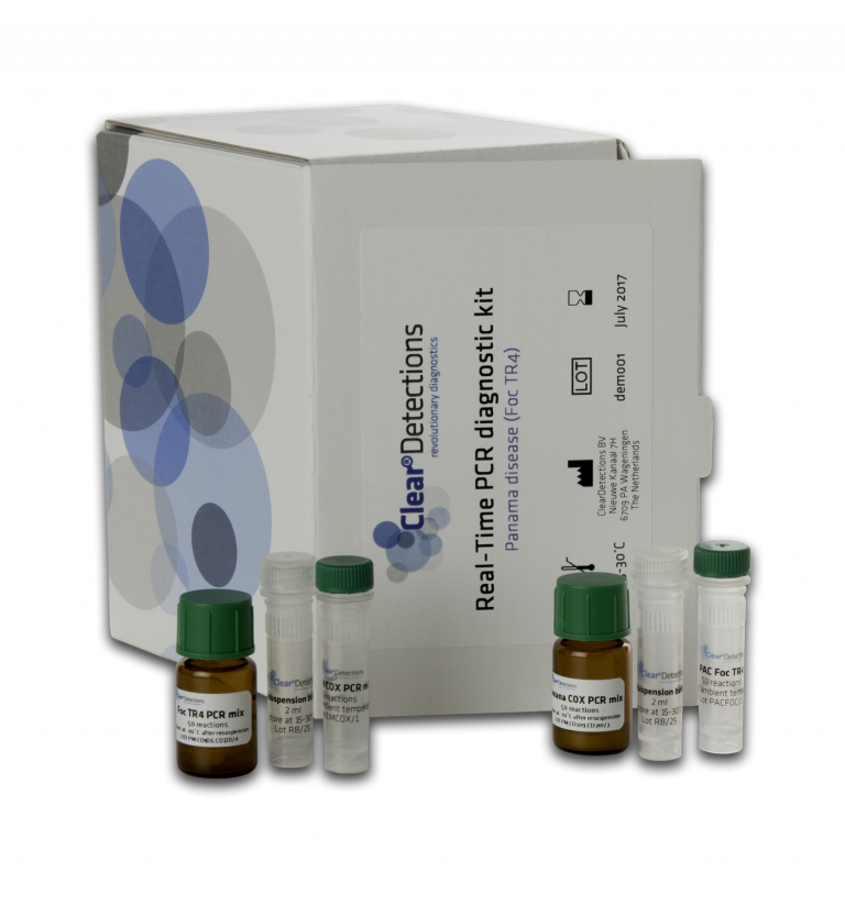 Echtzeit-PCR-Diagnostikkit, Foc TR4 für Bananenpflanzengewebe